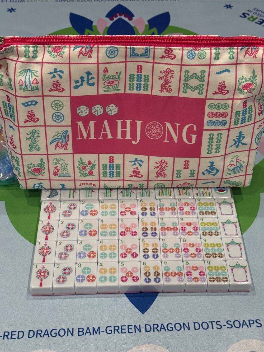 American Mahjong Tile Set - Multi-Color Designs - Picture 10 of 15